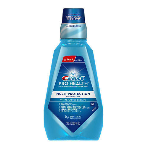Crest Pro-Health Rinse Refreshing Clean Mouthwash, Mint Flavor, 500 Ml